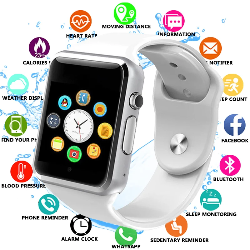 

Bluetooth A1 Smart Watch Sport Wristwatch Support 2G SIM TF Camera Smartwatch For Android Phone PK GT08 DZ09 Q18 Y1 V8