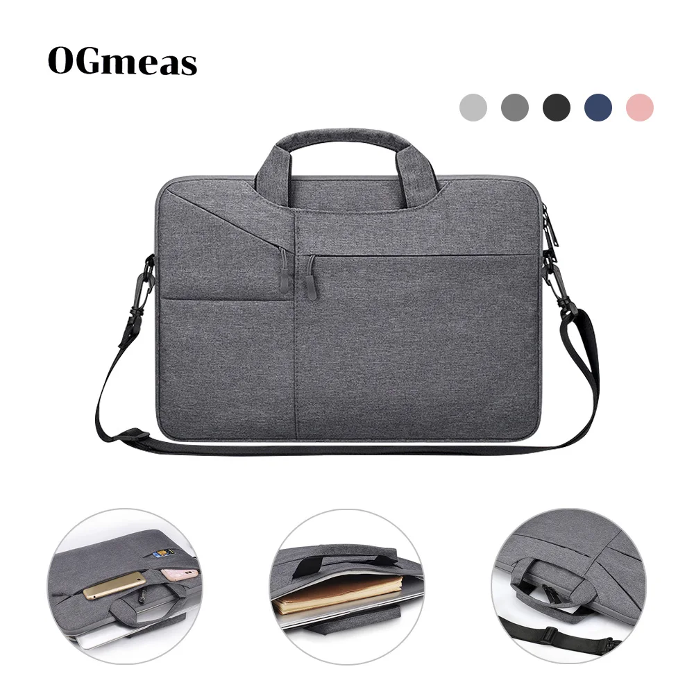 Водонепроницаемая Женская Мужская сумка для ноутбука 13,3 15," чехол для Macbook Air 13 15 14 15,6 сумка для Macbook Pro 15 touch bar рукав с ремнем