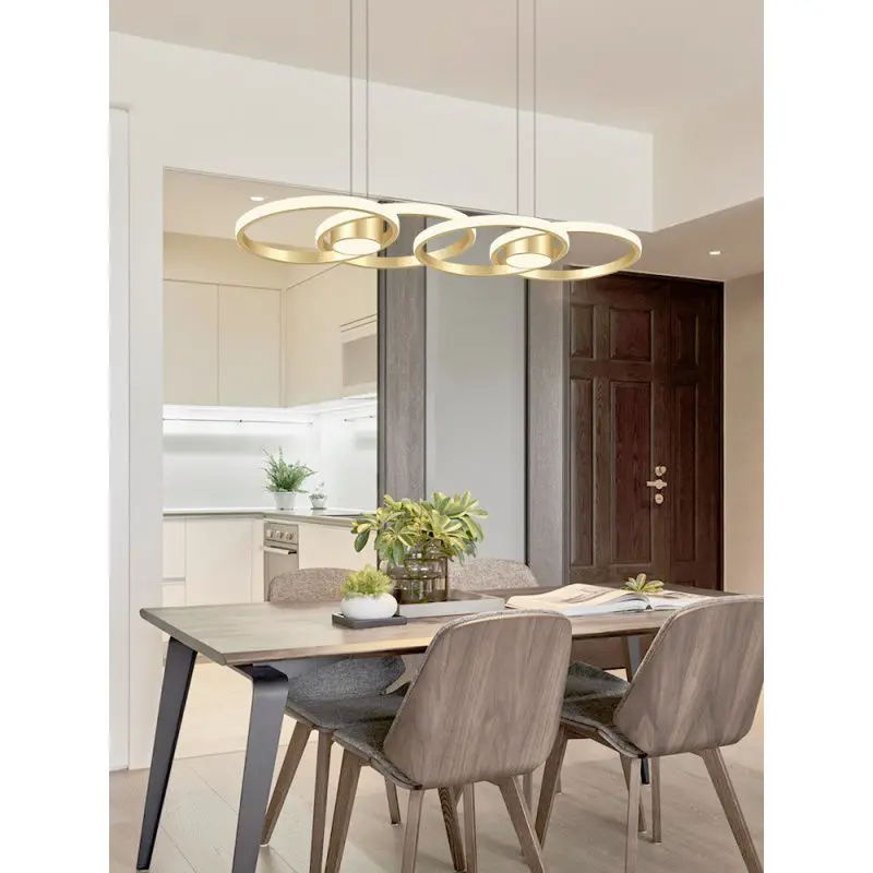 

Modern LED Pendant Lights Simple Restaurant Coffee Bar Living Room Bedside Pendant Lamp Background Wall Decor Hanging Lighitng