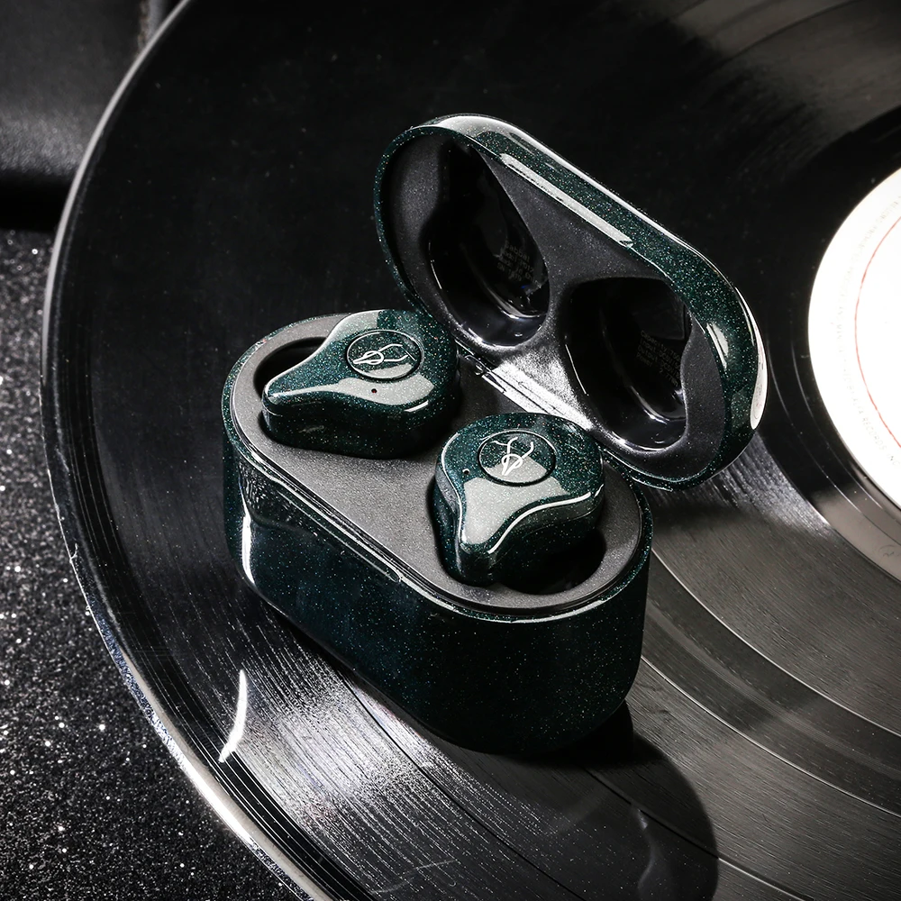 Aurora Green Sabbat E12 Ultra TWS Bluetooth 5,0 настоящие беспроводные HiFi наушники, наушники с шумоподавлением от пота - Цвет: Aurora Green