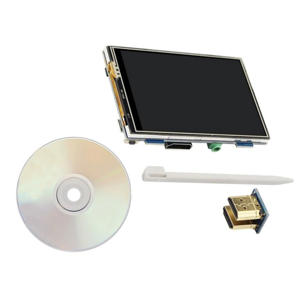 

3.5 Inch Display Screen HDMI Connector Transparent Case Touch Pen CD Kit Backlight Brightness Can Be Adjusted With High Quality