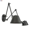 IWHD Antique Rustic Vintage Wall Lamp bedroom Stair Beside 2 Heads Loft Style Industrial Wall Light Fixtures Aplique Luz Pared 5