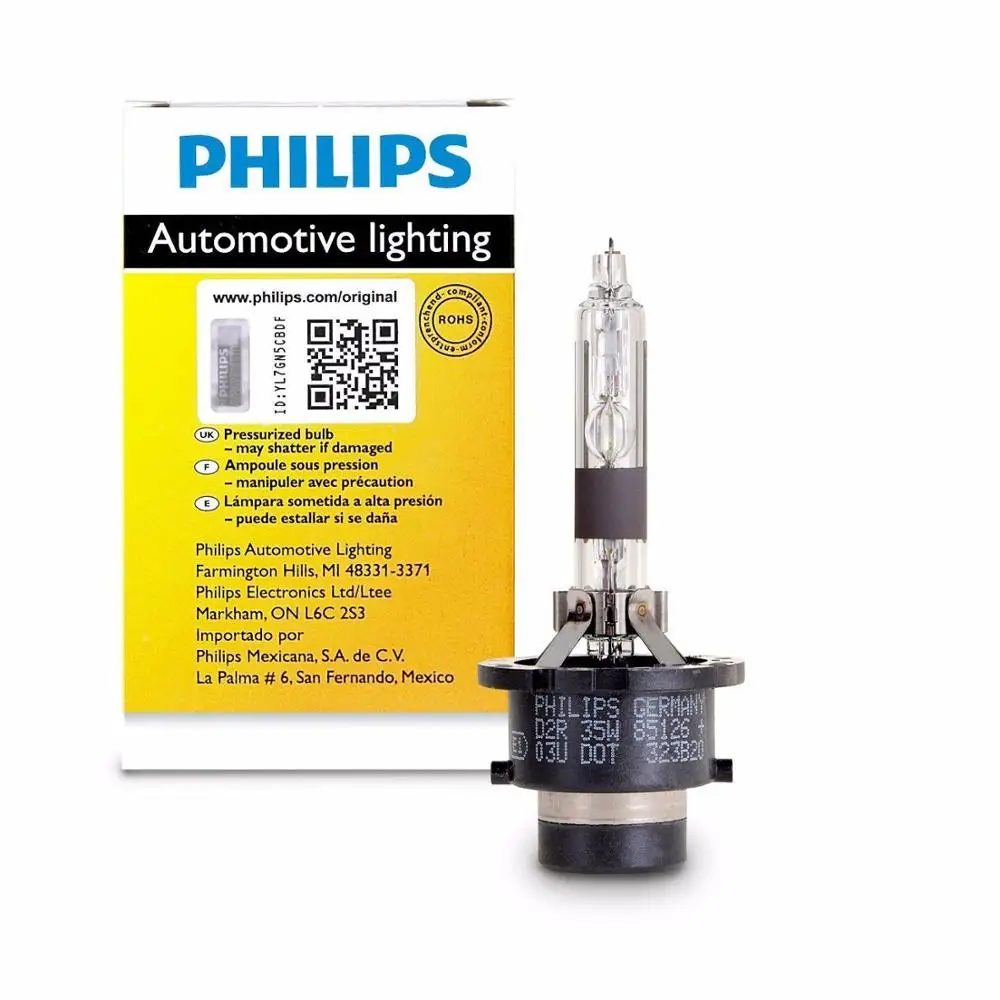 Бесплатная доставка 1 шт. оригинальный Philips ксеноновых фар Высокопрочная