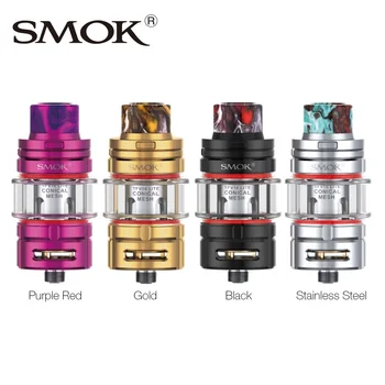 

SMOK TFV16 Lite Tank 5ml Atomizer with Conical Mesh Coil & Dual Mesh TFV16 Lite Coil & 810 Drip Tip E Cigarette Fit G-Priv 3 MOD