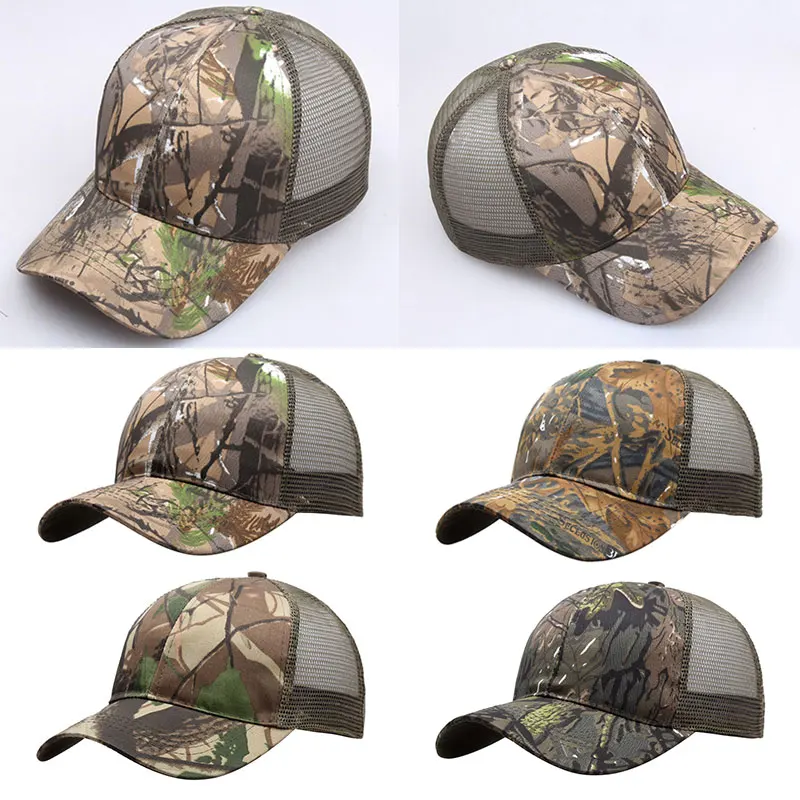Camo-Baseball-Hats-Mesh-Summer-Hat-Camouflage-Tactical-Hat-Patch-Army ...