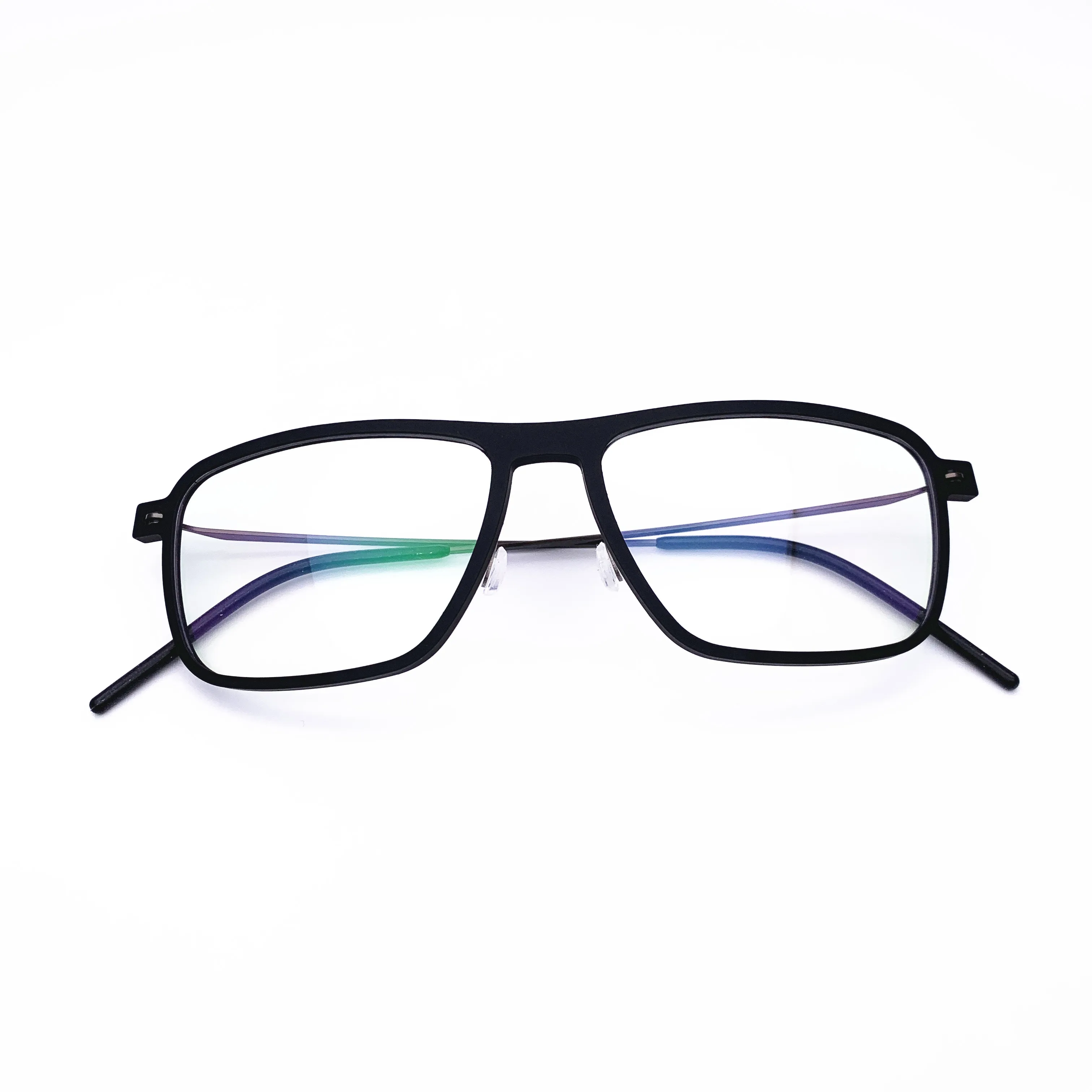 

Belight Optical Brand Design Square Acetate with Titanium Mens Glasses Frames Designer EyeGlasses Prescription Eyewear 6563