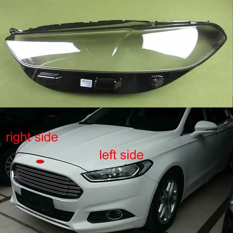 Стеклянная крышка для фар прозрачный абажур корпус лампы стекло Ford Mondeo 2013 2014 2015