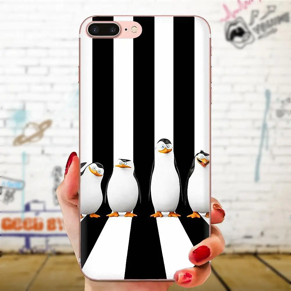 Для huawei P7 P8 P9 P10 P20 P30 Lite Mini Plus Pro Y9 Prime P Smart Z мягкие чехлы Fundas Пингвины Мадагаскара