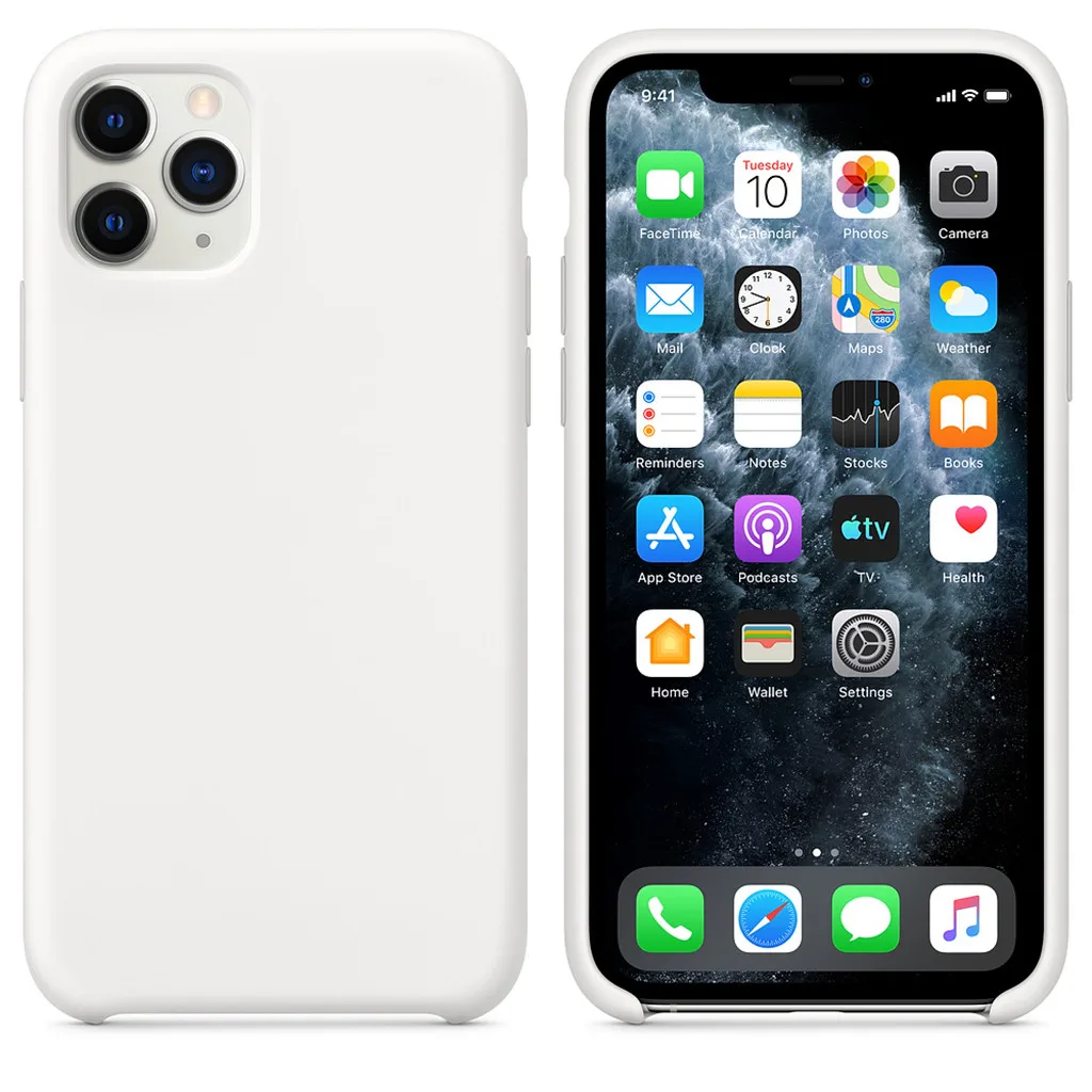 Liquid protective fiIm protector Shock Absorbing Silicone Case Cover special and fashion Compatible case For iPhone 11 Pro |