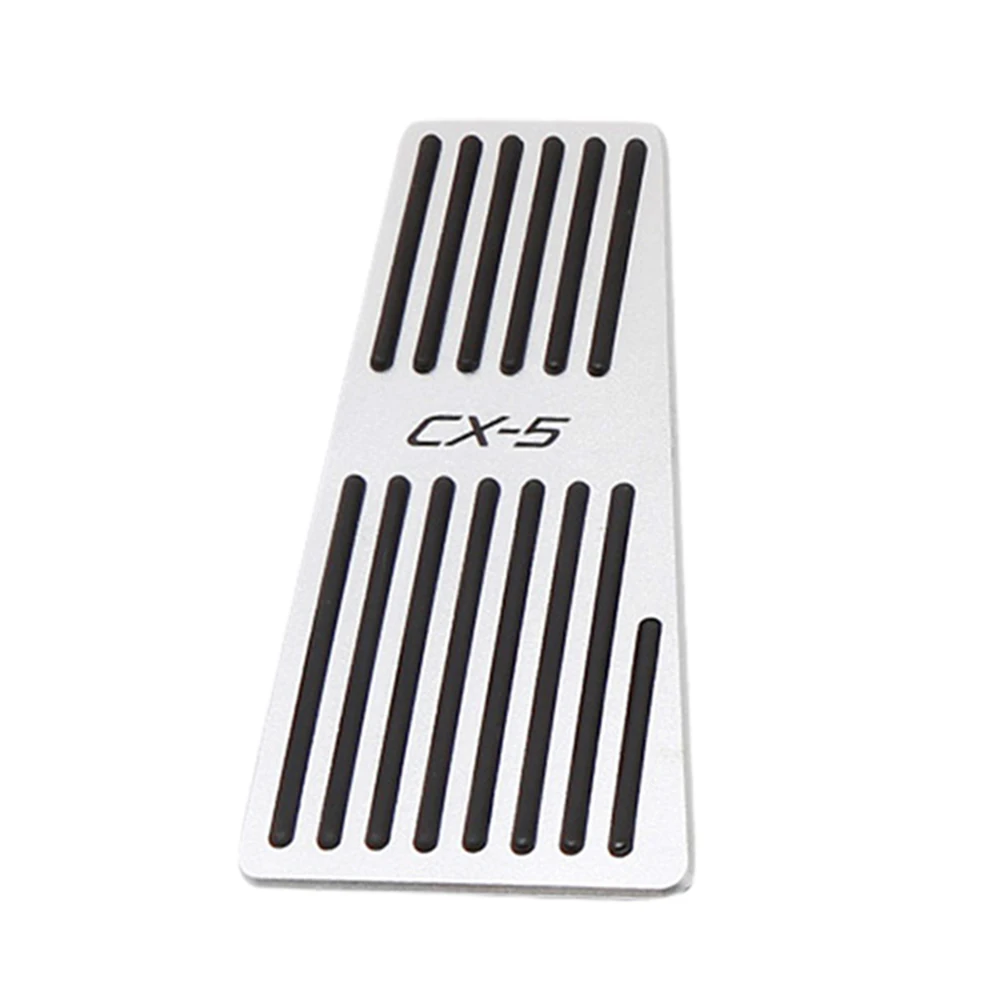 

Interior Non Slip Footrest Aluminum Alloy Car Accelerator Clutch Brake Pedal Set Accessories Styling Auto For Mazda CX-5 13-19