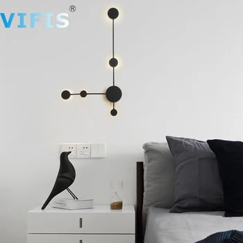 

Indoor wall light for bedroom Nordic wall lamp sconce 5/8/11/19W Decorate Wall Lighting Fixture for Living Room ,Kitchen