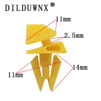 

DILDUWNX is used for Buick car repair parts car fastener clip yellow plastic YT-979 door panel lining board
