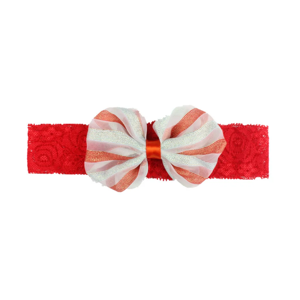 Kids Headband baby Bow lace hair band Hairband Elastic Bowknot Photography Hair Band For Girl Hair Accessories