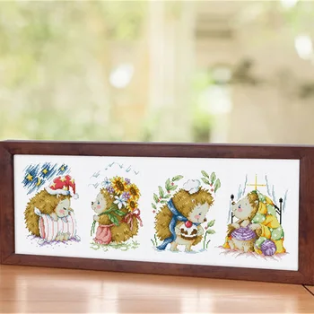 

Cross Stitch Set Chinese Cross-stitch Kit Embroidery Needlework Craft Packages Cotton Fabric Floss New Designs Embroidery G154