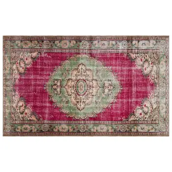 

Handmade Natural Vintage Turkish Area Rug 180x292 Cm-5'11''X9'7''