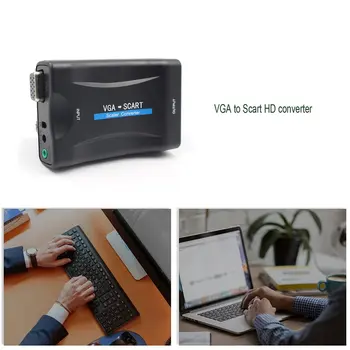 

Hdmi Converter Video Audio Converter Adapter Hd Tv Dvd Universal Vga To Scart Vga To Scart Hd Converter 1080P