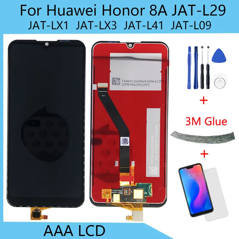 Новый ЖК-экран для Huawei Honor 8A honor Pro JAT-L29 ЖК-дисплей с сенсорным экраном и