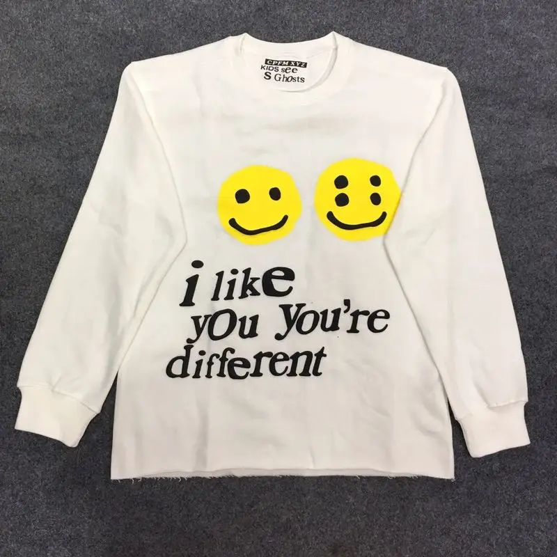 CPFM. XYZ худи w. W. C. D. Толстовки I like you для женщин и мужчин повседневные свободные толстовки с круглым вырезом Модные Kanye West cpfm пуловер