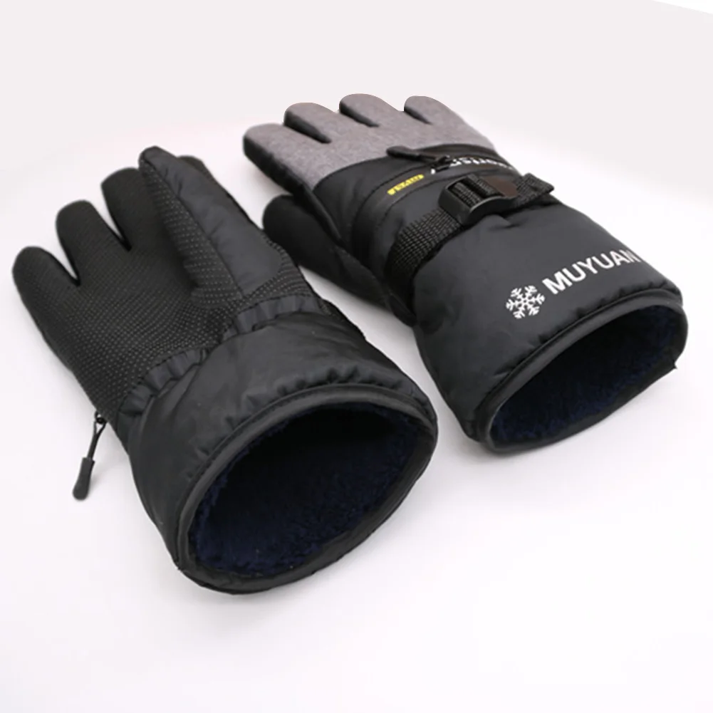 1 пара, ветрозащитные защитные мужские лыжные перчатки для занятий спортом на открытом воздухе, теплые водонепроницаемые перчатки для катания на мотоцикле, сноуборде