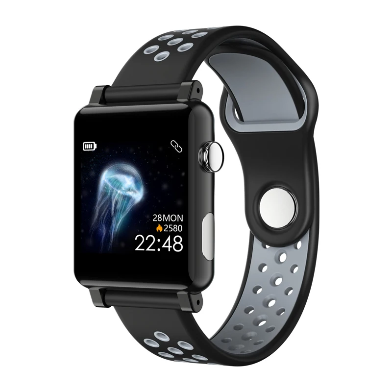 B71 ECG+ PPG Heart Rate Monitor Smart Watch Blood Pressure Sleep Monitor Sports Pedometer Call SMS Reminder Clock Watch