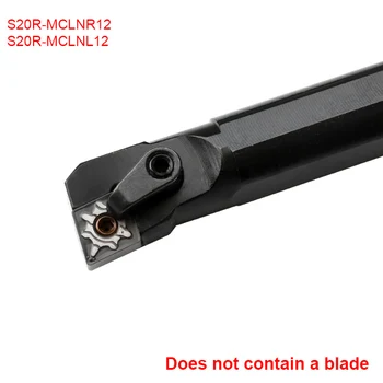 

1PCS S20R-MCLNR12/MCLNL12 6x100mm Boring Bar Turning Tool Holder For CCMT0602 Insert For Lathe Turning Tool