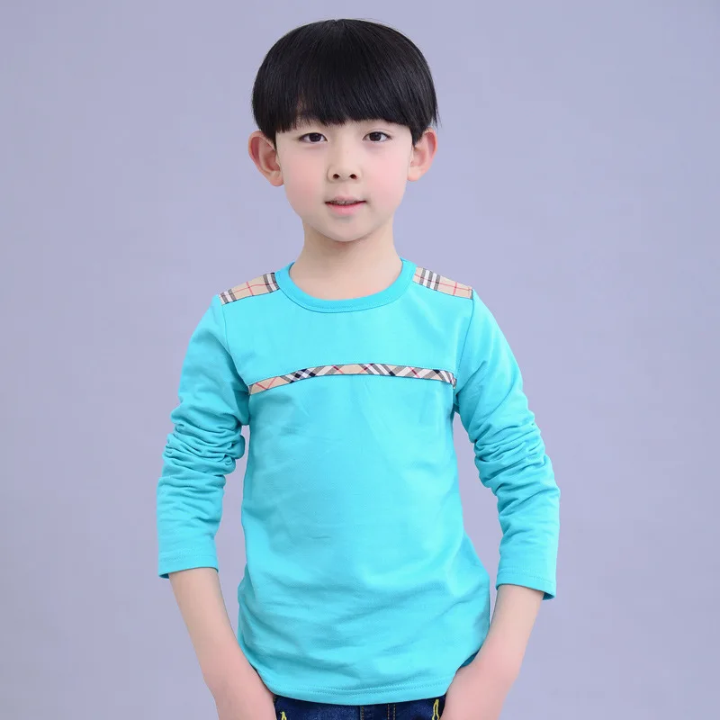 

2017 Childrenswear Autumn New Style Babies' Long Sleeve T-shirt Pure Cotton Not Balling up Korean-style Childrenswear a Generati