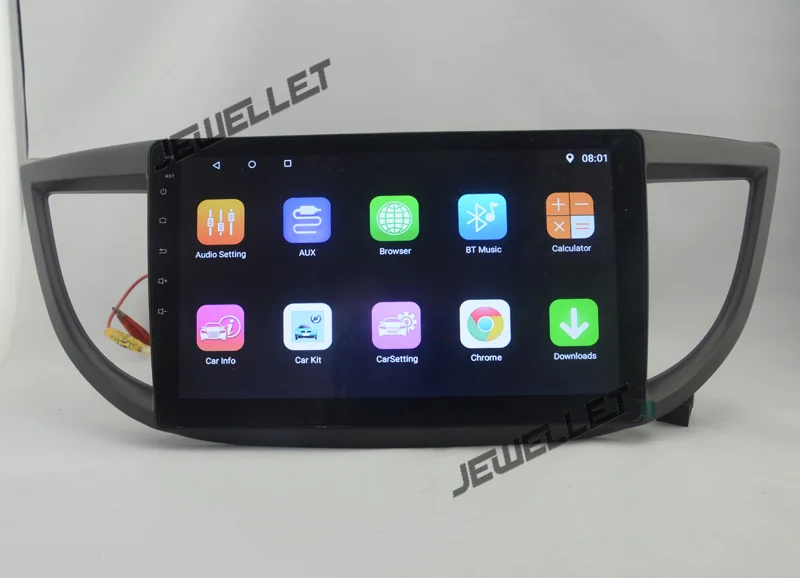 

10.1" 2.5D IPS screen Android 8.1 Car GPS radio Navigation for Honda CRV CR-V 2012-2015 with 4G/Wifi, DVR OBD 1080P