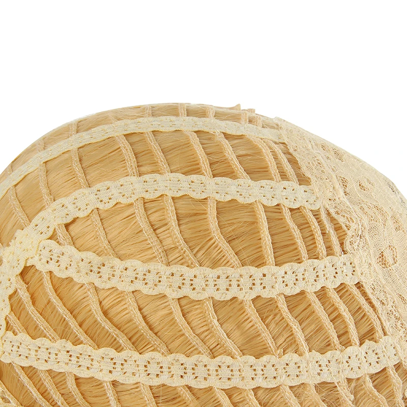 L-email wig Game Genshin Impact Ying Cosplay Wigs Traveler Kong Cosplay Blonde Braided Wigs synthetic hair wigs Heat Resistant Synthetic Hair Cos