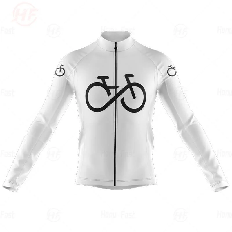 thumbnail image 1 of Nueva ropa para andar en bicicleta de montaña al aire libre, maillot de ciclismo de manga larga transpirable para hombre, maillot de ciclismo, ropa para bicicleta, 1 of 4