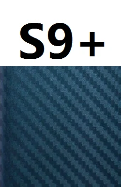Роскошная наклейка для samsung Galaxy S9 Plus S10 S8 S7 Edge градиентная цветная пленка из углеродного волокна S10 Plus наклейка для смартфона s EEMIA - Цвет: S9 PLUS-steel blue