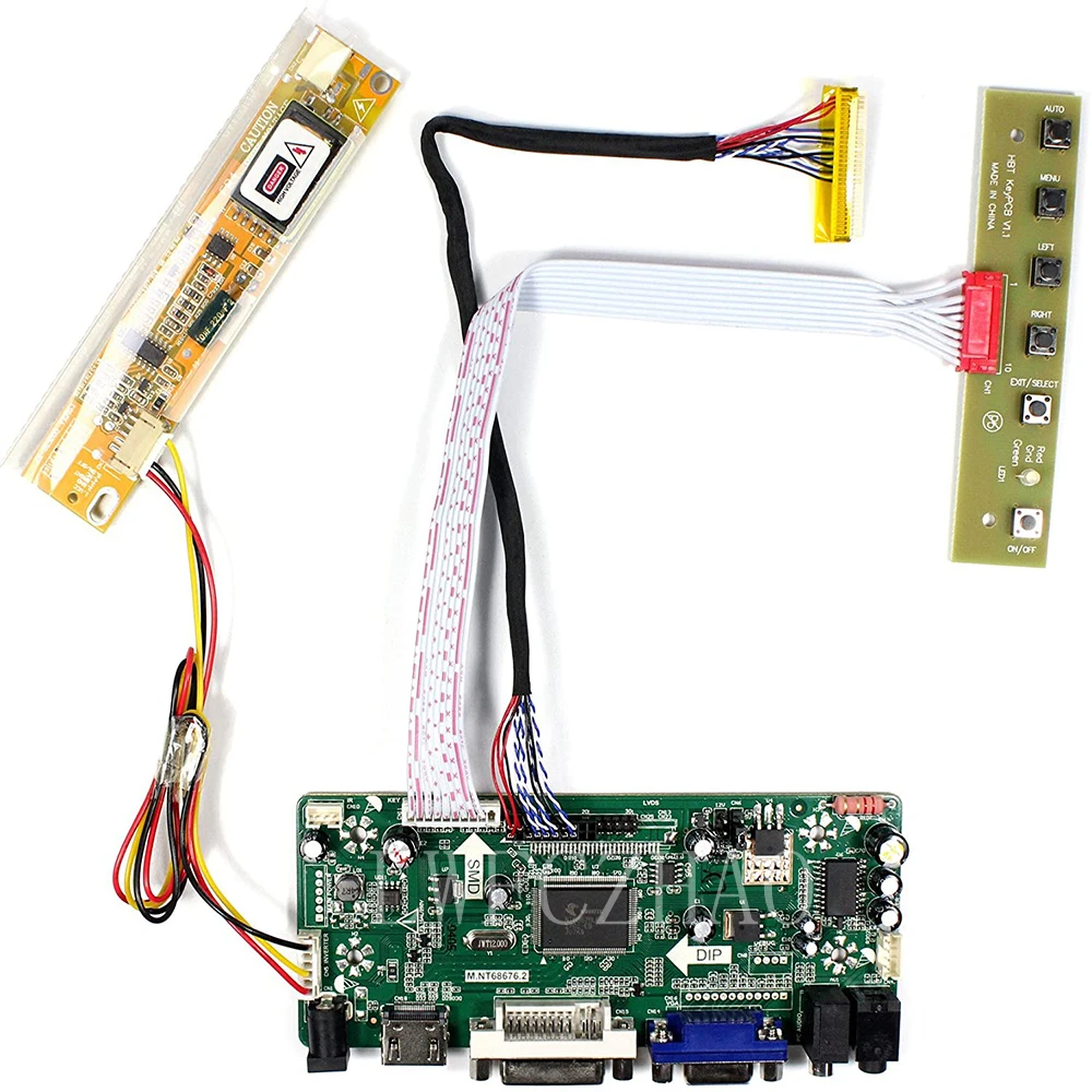 M.NT68676 комплект платы для LP154WX5-TLA1 LP154WX5-TLA2 HDMI + DVI VGA ЖК-светодиодный драйвер