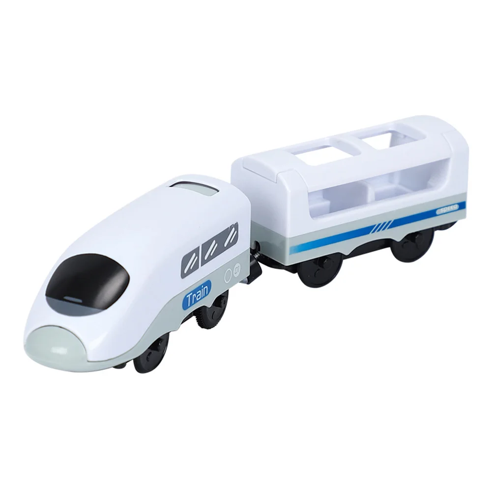 Electric Train Railcar Toy Safe Magnetic Locomotive Set  for Children kids Gifts Games Toys Electric Train Railcar Toy Safe 13