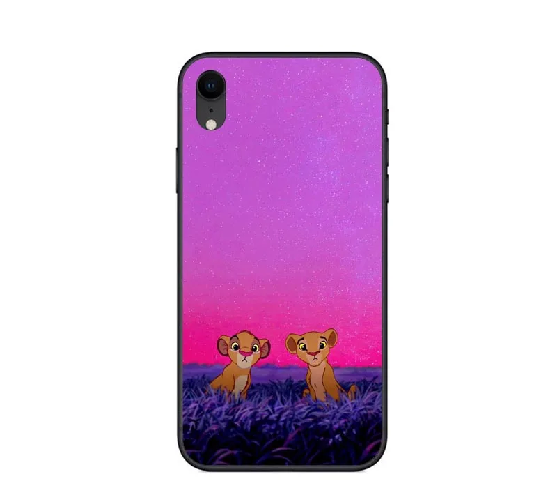 TPU Мягкий силиконовый чехол для телефона Lion King Simba из ТПУ для Apple iPhone 8 7 6 6S Plus X XS MAX 5 5S SE XR чехол Coque Capa - Цвет: TPU