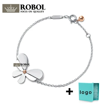 

High quality original xl tfb cute butterfly bracelet crystal bracelet jewelry suitable for female birthday free wholesale