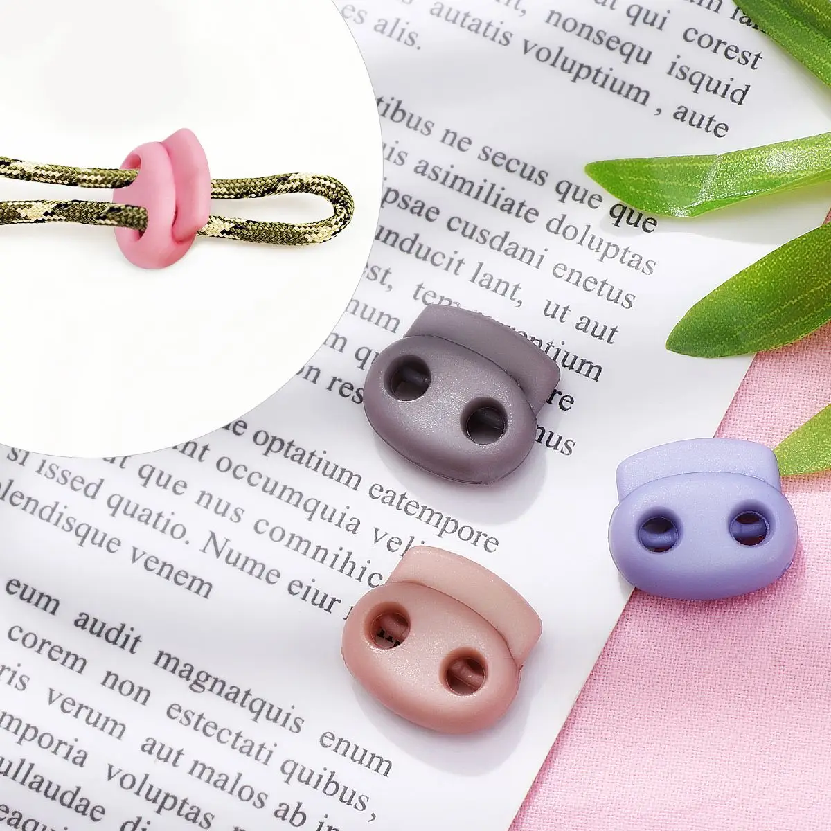 UL TNICE 25 шт. Овальный DIY пружинный зажим замок для шнура тумблер кнопки для воротников