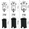 4 PACK 3W 5W Waterproof LED COB Underground Light Outdoor Ground Garden Path Floor Buried Yard Spot Landscape IP68 DC12V AC220V 2