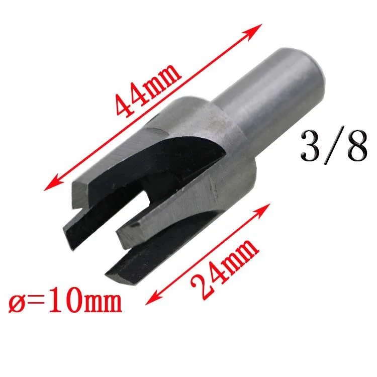 4 шт., деревянная пробка, Машинка для резки деревянных заглушек, режущее сверло, набор, коготь, пробковая дрель, 5/8, 1/2, 3/8, 1/4