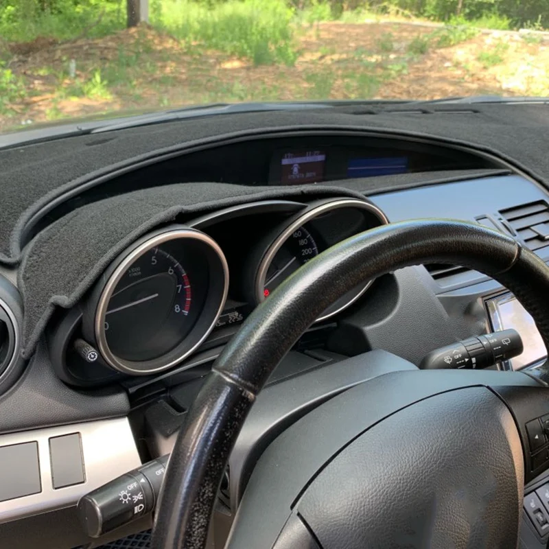 Крышка приборной панели автомобиля для Mazda 3 M3 BL 2009-2013 Автомобильная приборная панель коврик приборной панели Ковер Анти-УФ Противоскользящий
