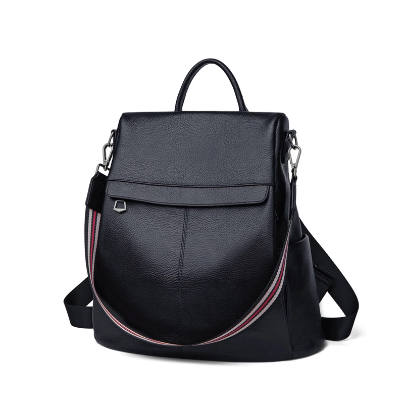 ZOOLER Genuine Leather Backpacks Women Luxury Soft Real Cow Leather Backpack for Girls  Solid Quality Female Designer bags#YC209