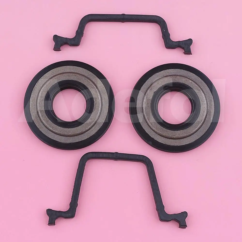2pcs/lot Oil Seal w Cylinder Gasket Kit for Husqvarna 445 450 445E 450E Chainsaw