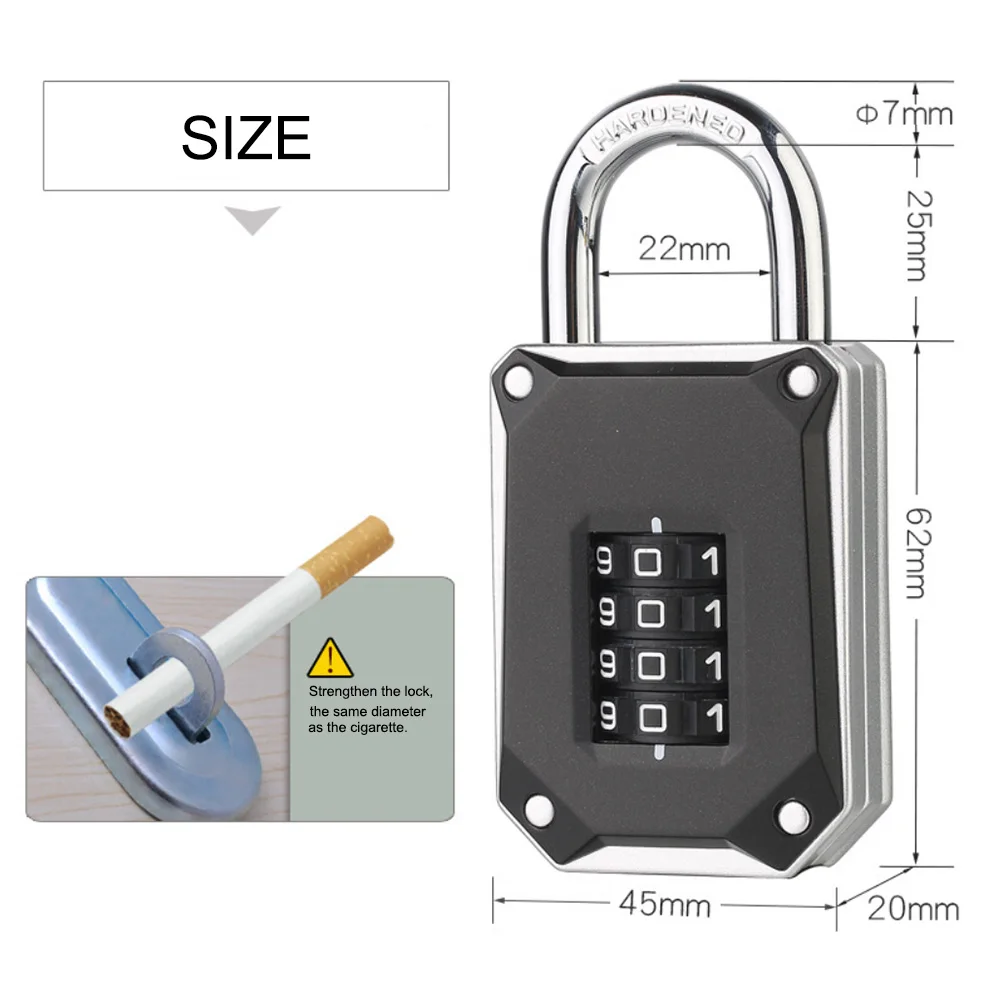 Умный замок отпечатков пальцев Портативный USB электронный цифровой замок прочный аккумулятор водонепроницаемый чемодан чехол шкафчик защелка для двери