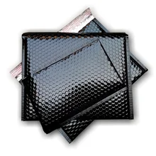 

20PCS Brilliant Black Bubble Envelope Bags Small Mailers Padded Shipping Envelope Large Packaging Mailing Bags