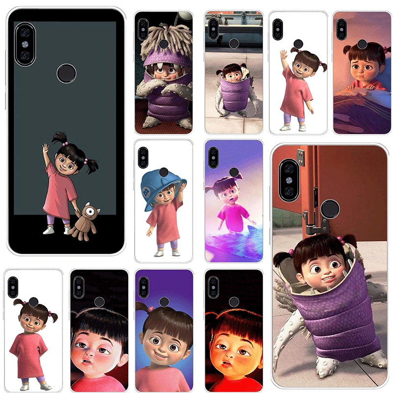 

Mobile Phone Case For Xiaomi Redmi Note 4 4X 3 5 6 7 Pro 5A Hard Cover Girl From Monsters Inc