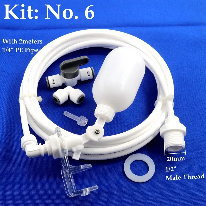 Acrylic Aquarium Automatic Water Replenishment System with Floating Ball Valve