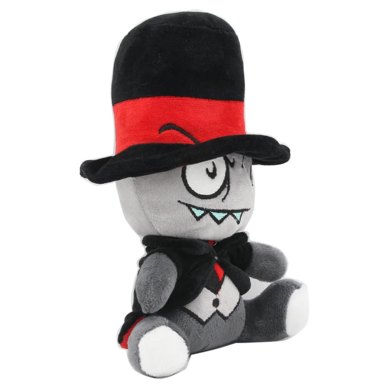 Мягкая мягкая кукла TV Villainous Black плюшевая игрушка в шапке 20 см|Персонажи
