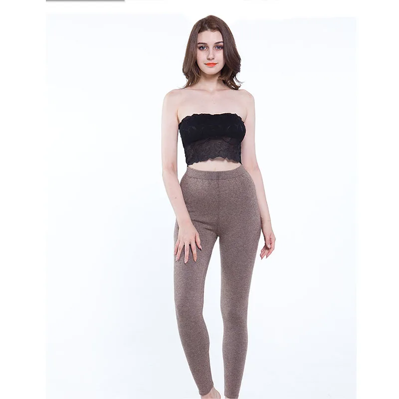 

New Winter Pants Women 2019 Ladies New Knitted Cashmere Pants Solid Color High Waist Cashmere Pants Womens Clothing Streetwear