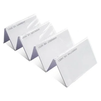 

100pcs RFID 125KHz EM4100 Access Control Proximity ID Smart Card Entry Door 0.8mm Read Only Tag Access Control RFID