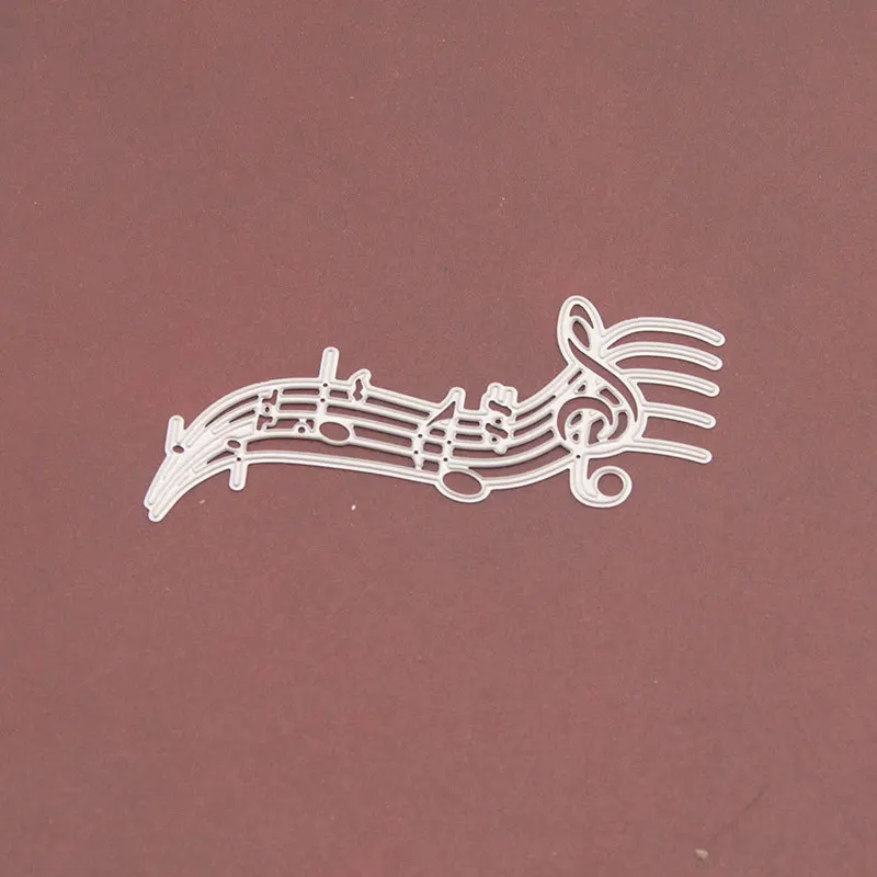 

Musical Note Staff Metal Cutting Dies Scrapbooking Craft Mold Cut Die Stencil Handmade Paper Card Make Template Embossing 2021
