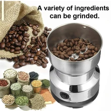 

Electric Coffee Grinder Kitchen Cereals Nuts Beans Spices Grains Grinder Machine Multifunctional Home Coffee Grinder