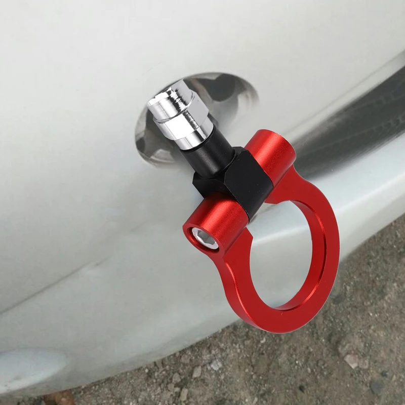 Алюминиевый буксировочный крючок с ЧПУ Красной дорожкой для Chevrolet Camaro 2016 и